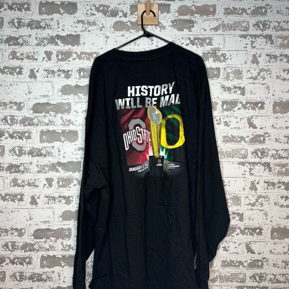 Collegiate Ohio state vs Oregon championship  long sleeve - Picture 2 of 5